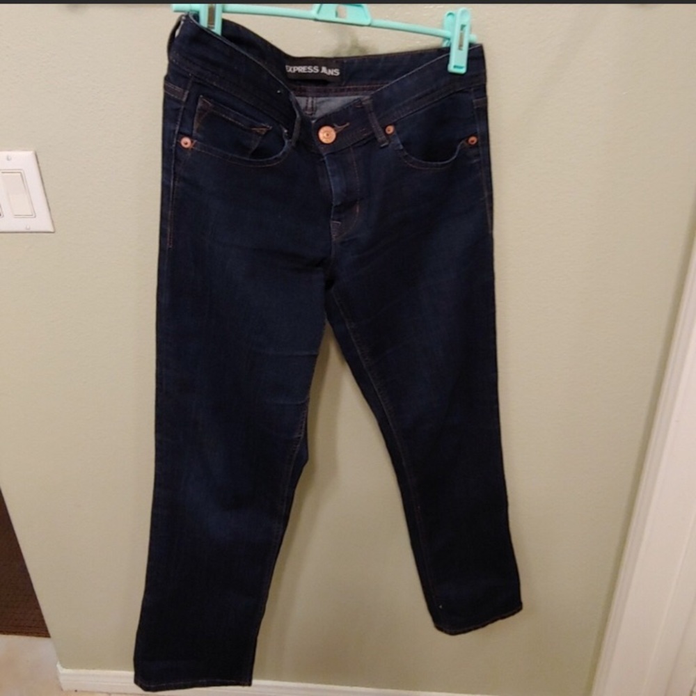 Express cropped jeans